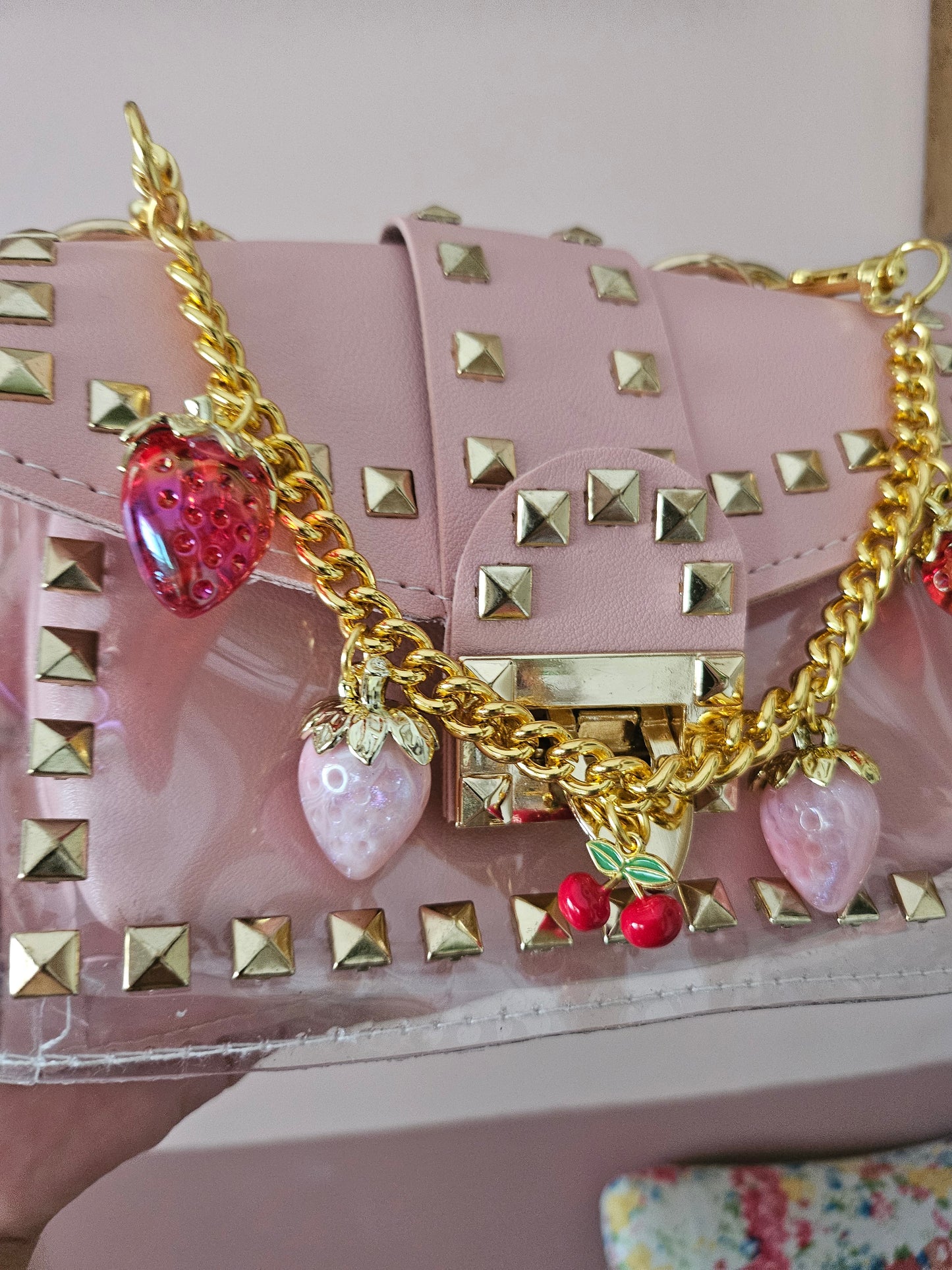Strawberry 🍓 Bag Charm