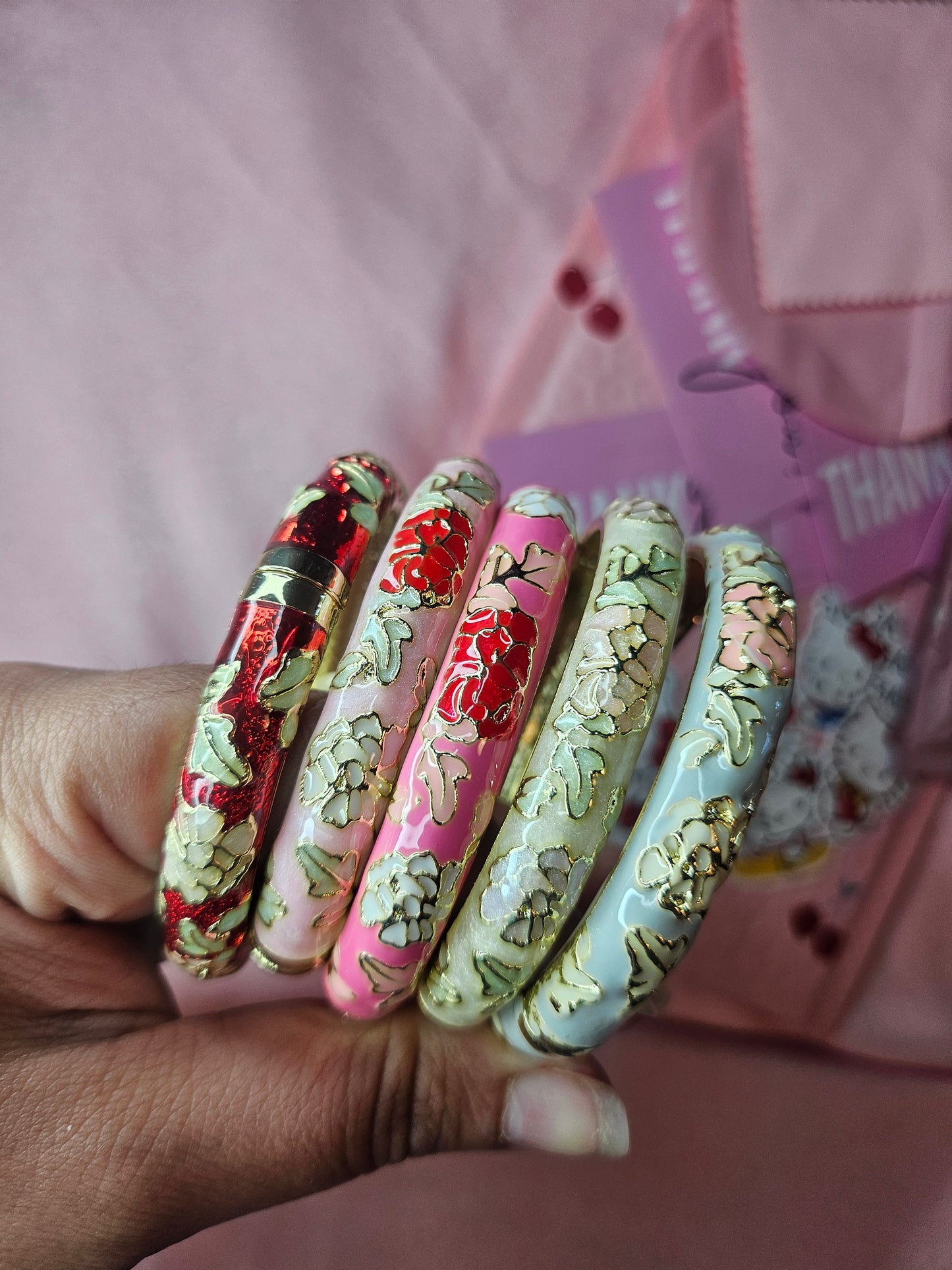 Flower Bangles