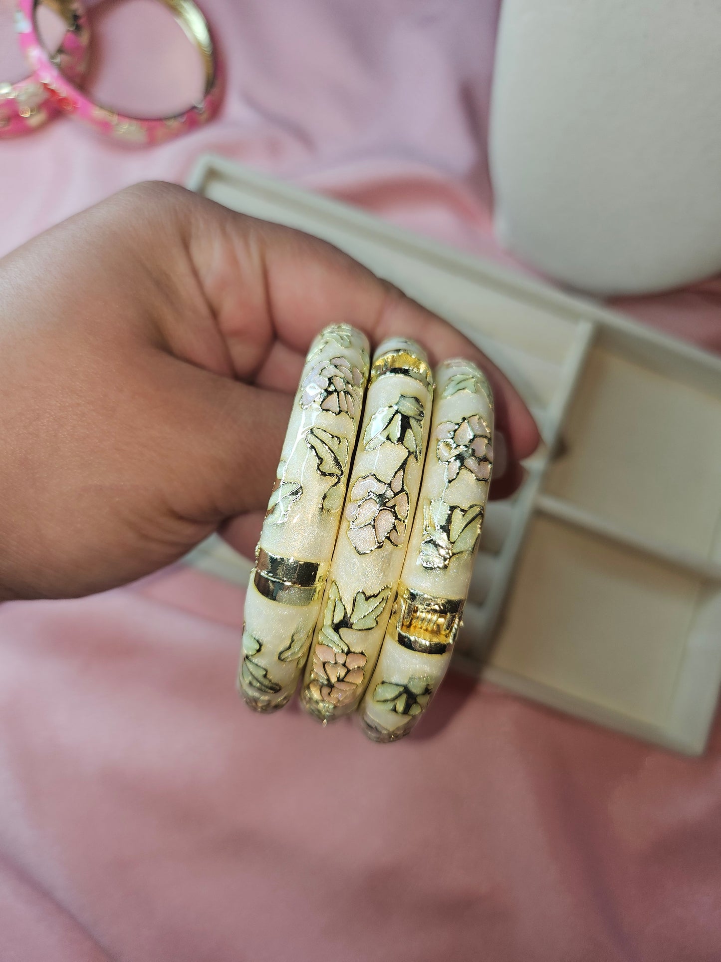 Flower Bangles