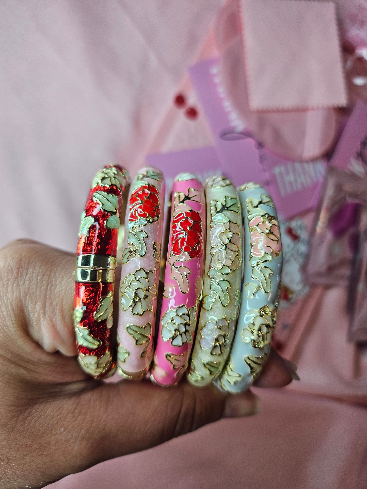 Flower Bangles