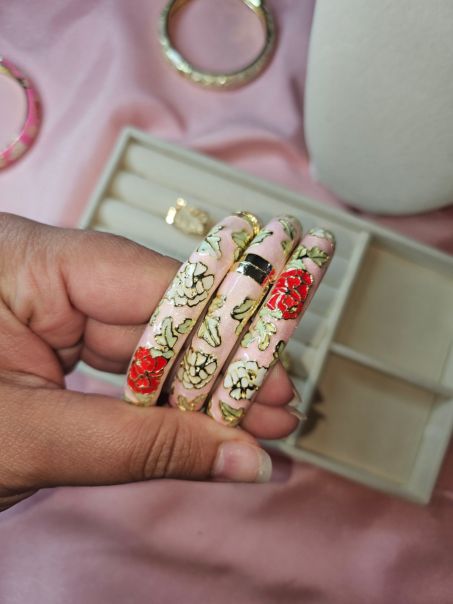 Flower Bangles