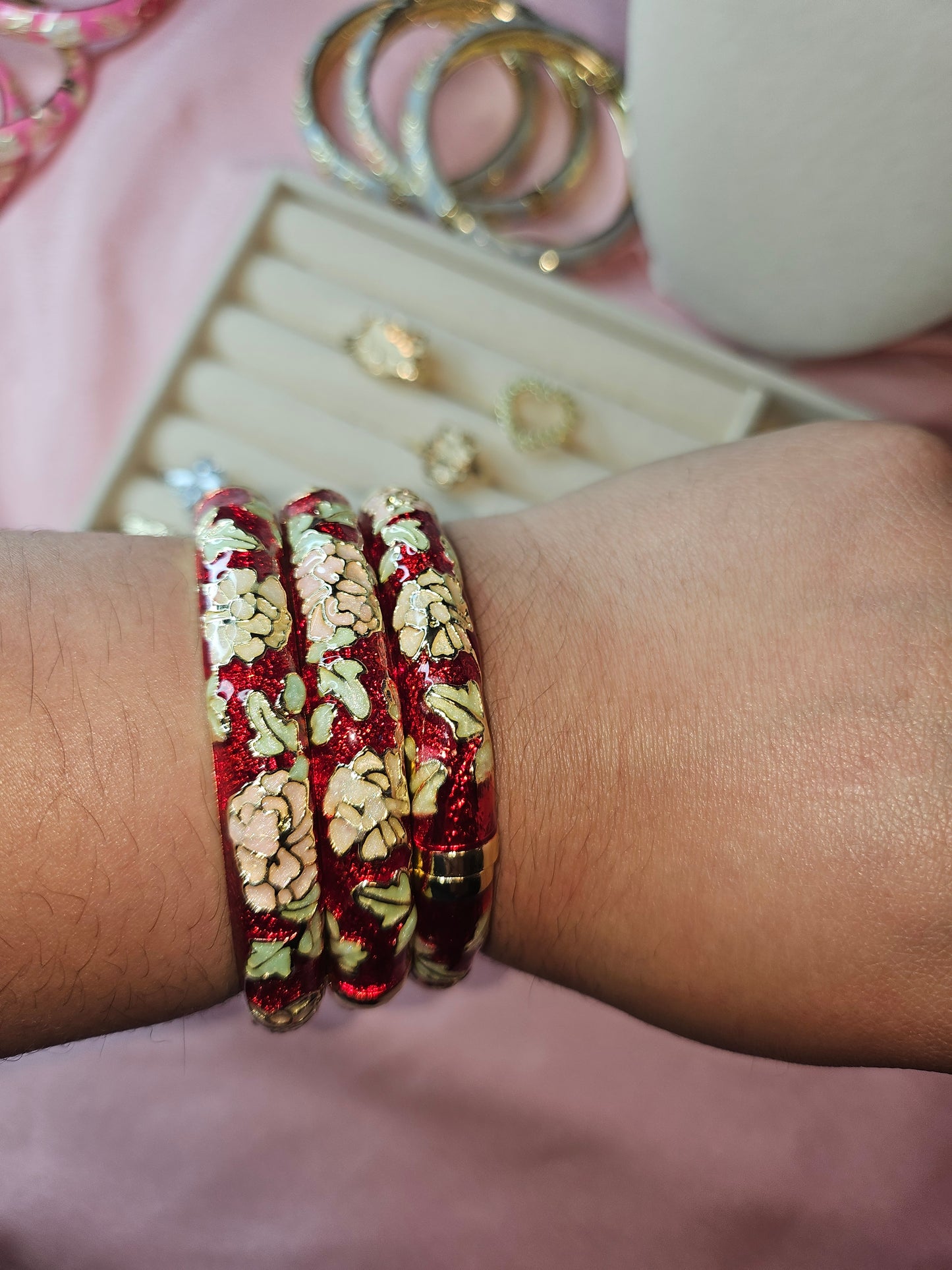 Flower Bangles