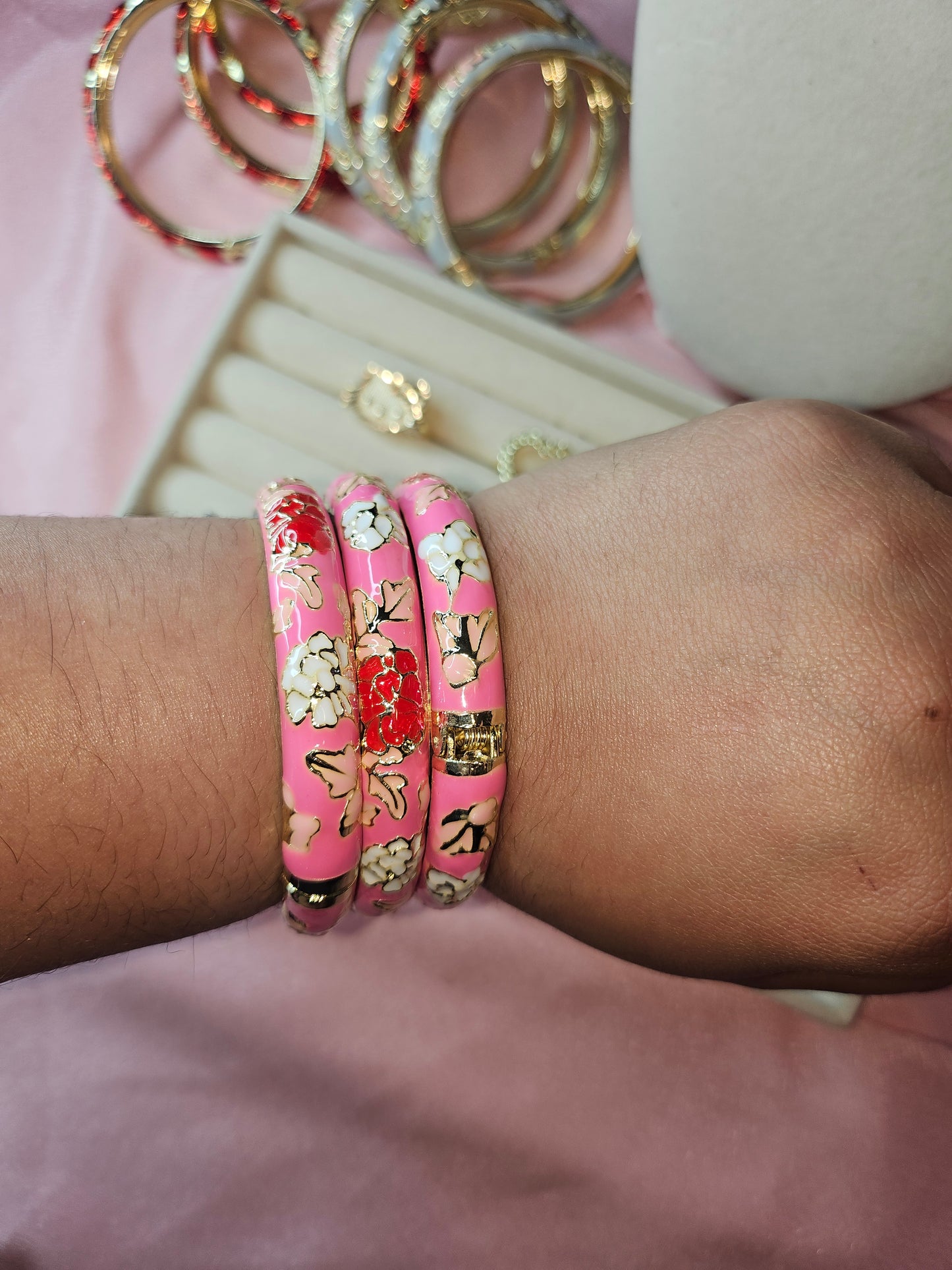 Flower Bangles