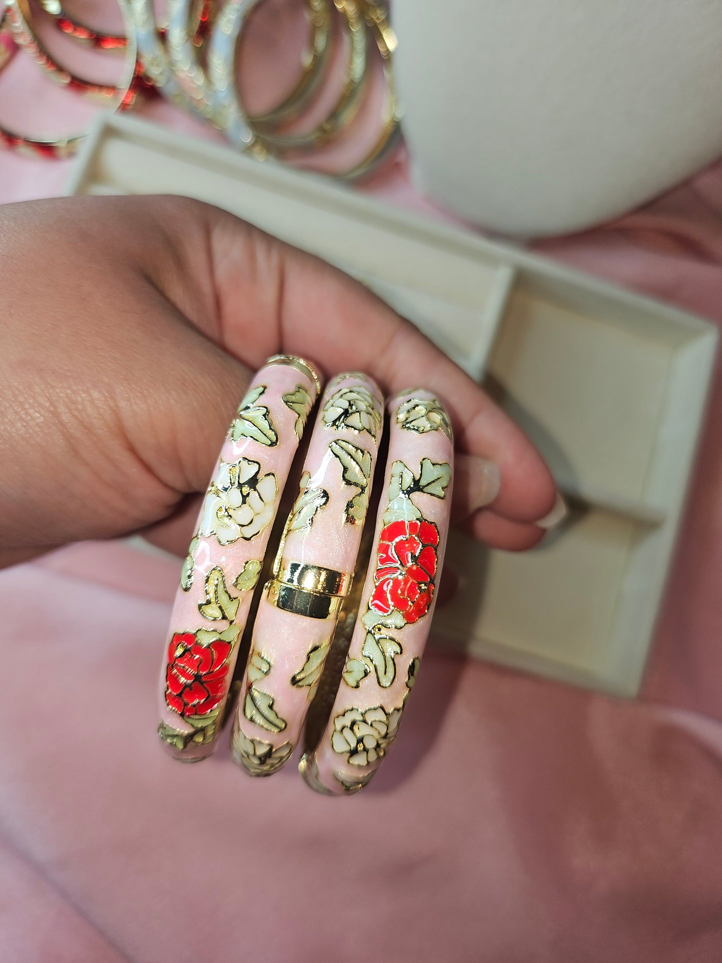 Flower Bangles