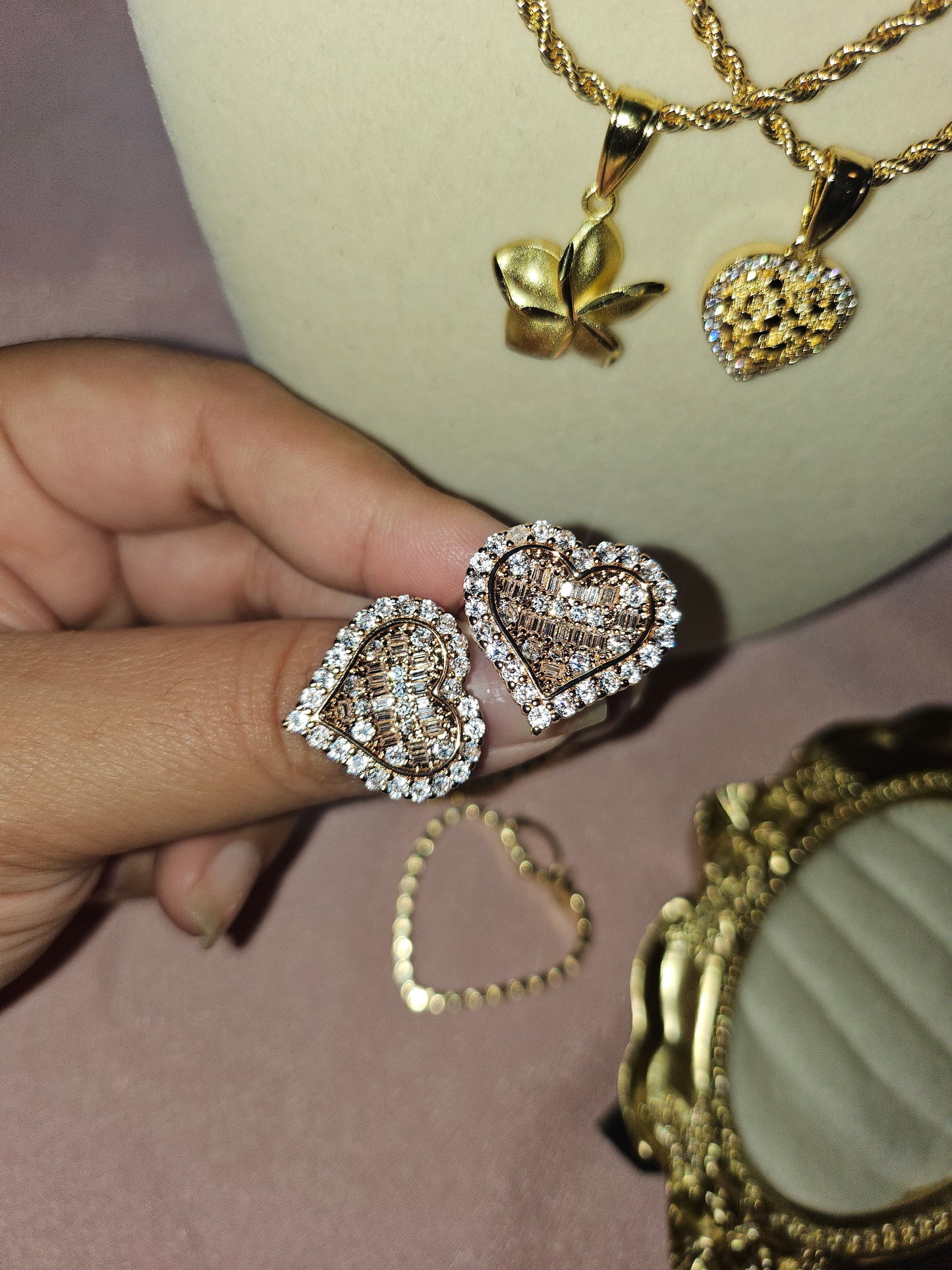Diamond Heart Ring
